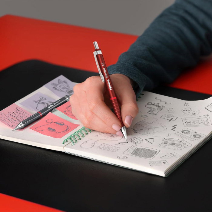 CREION MECANIC ROTRING TIKKY 0.7MM GRI METALIZAT RO 2202570 [3]