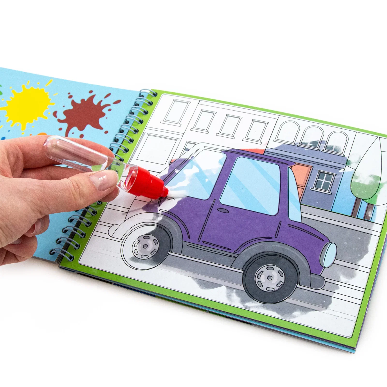 DE CARTE DE COLORAT CU MARKER MAGIC PENTRU DESEN IN APA MASINA  KIDEA MWKWNKA [2]