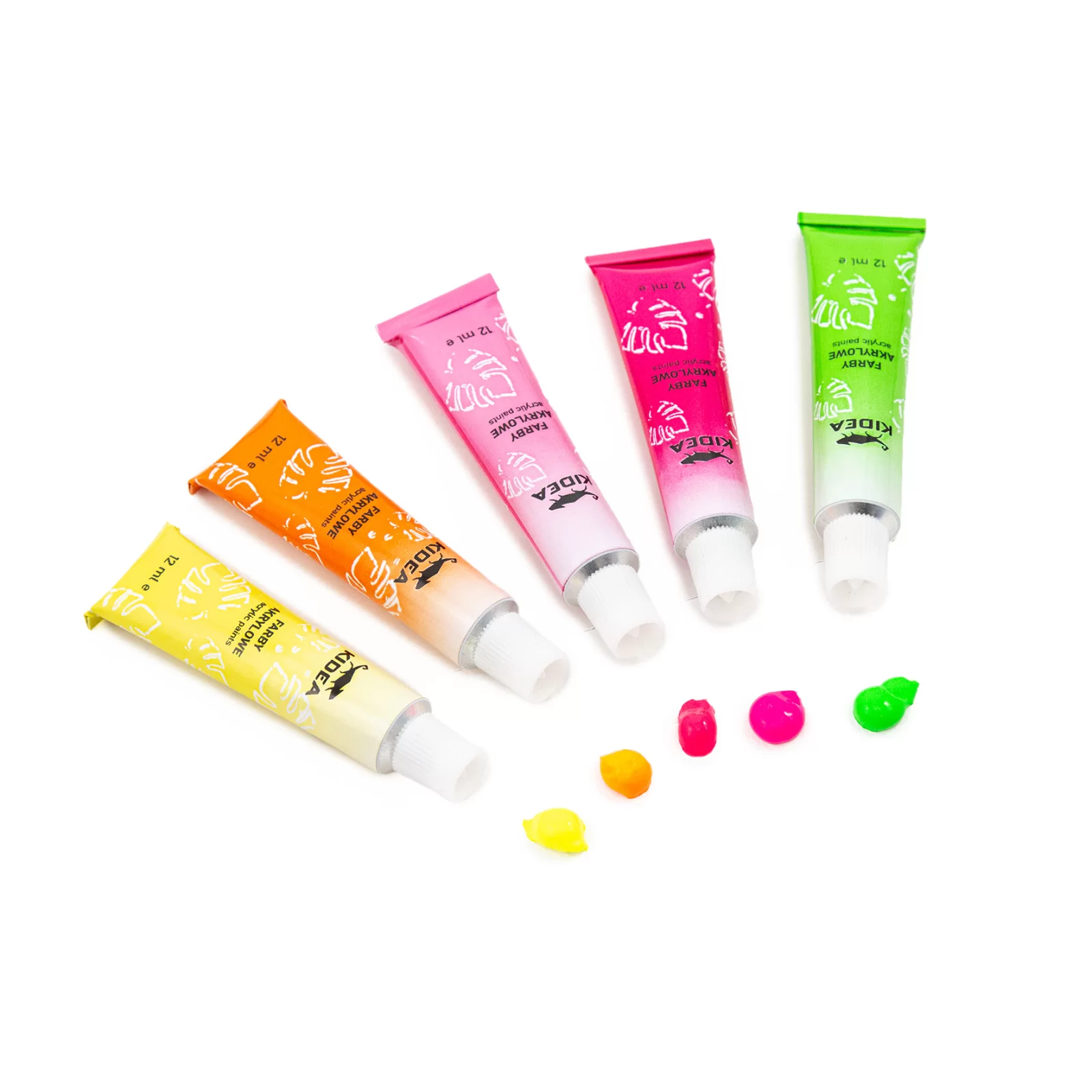 DE CULORI ACRILICE NEON 12ML 12/SET KIDEA FAAN12KA [5]