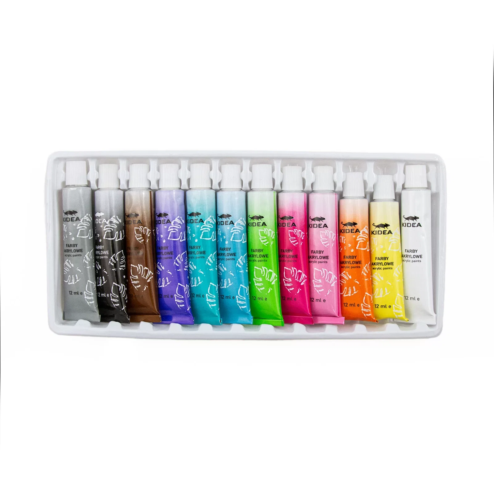 DE CULORI ACRILICE NEON 12ML 12/SET KIDEA FAAN12KA [4]