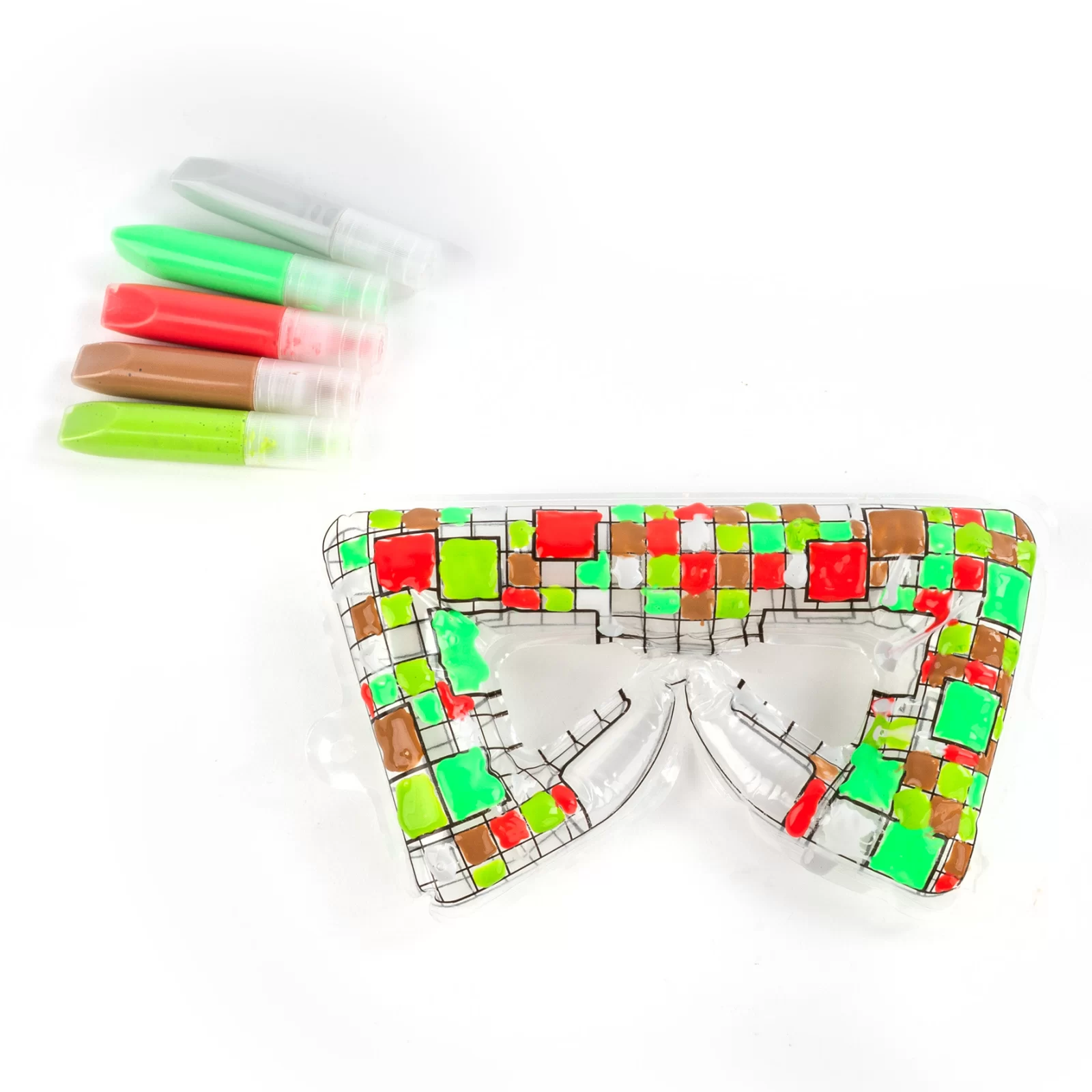 JOC 3D BLOWART, MASCA DE COLORAT SI SABIE 36CM, GONFLABILE, KIDEA ZBAGKA [9]