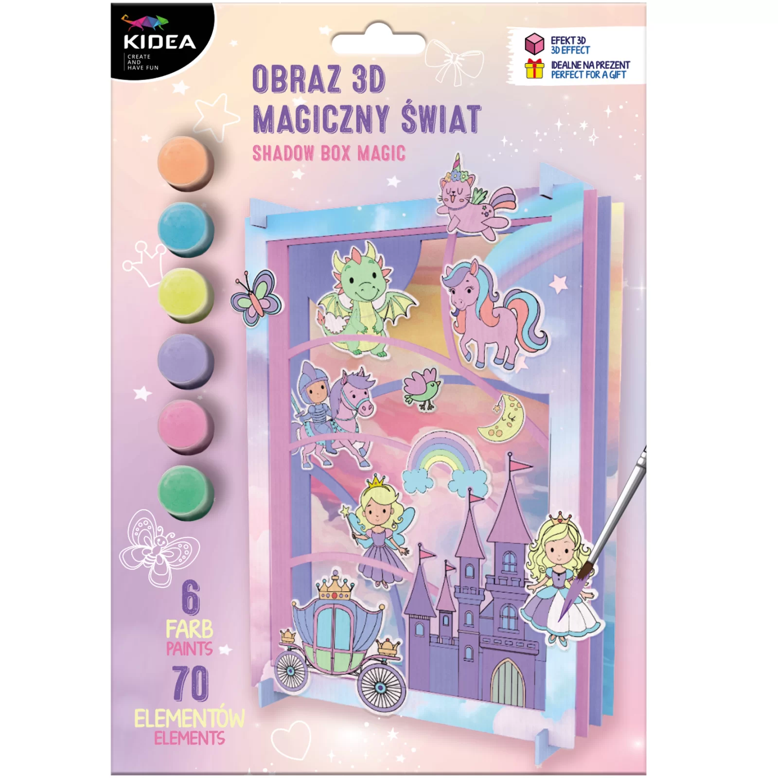 KIT CREATIV 3D PICTURA TRIDIMENSIONALA LUMEA MAGICA A PRINTESEI KIDEA O3DMSKA [1]