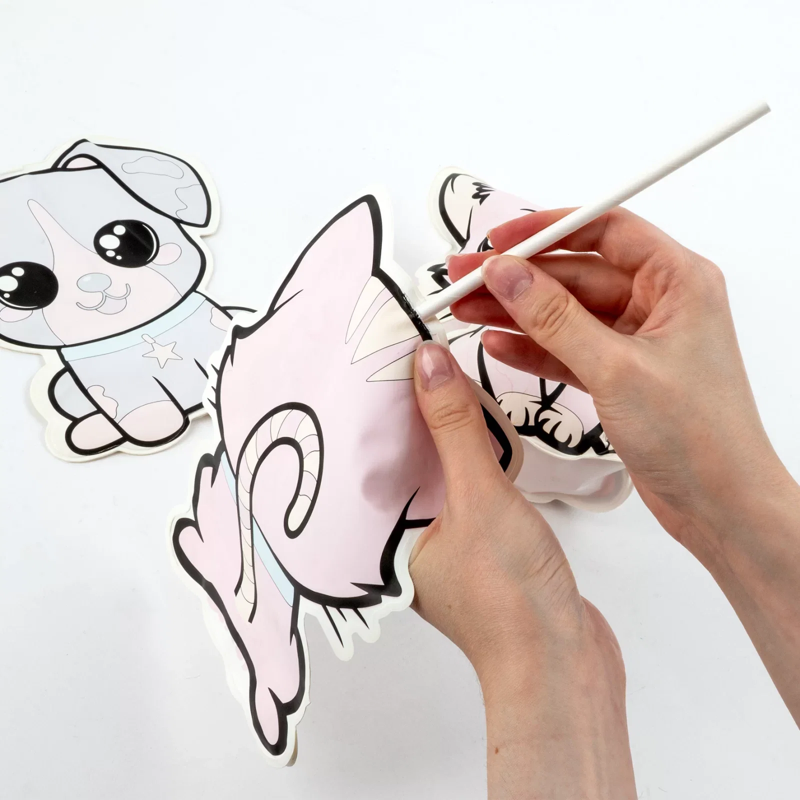KIT CREATIV PICTURA CU APA ANIMALE MAGICE KIDEA MZMKA [2]