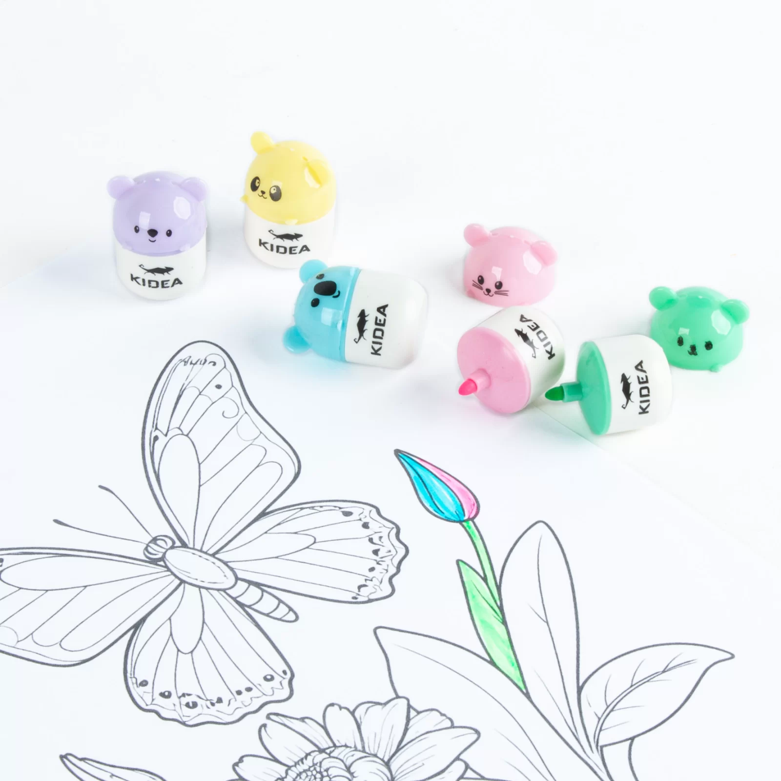 DE MINI TEXTMARKER 5 CULORI/SET URSULET KIDEA ZNI5KKA [5]