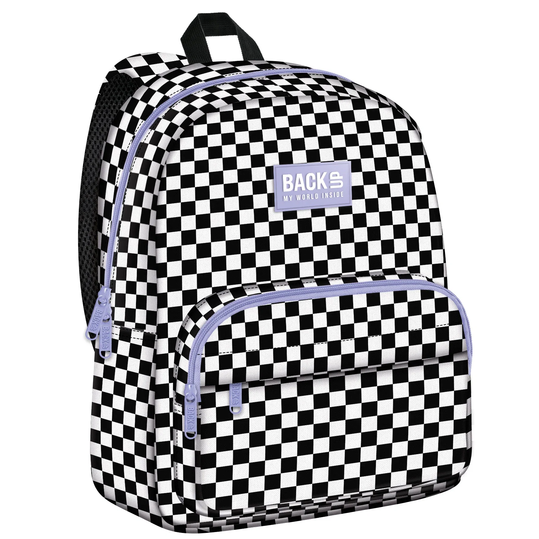 DE RUCSAC SCOLAR BACKUP 1 COMPARTIMENT CHESSBOARD PLB7C94F [2]