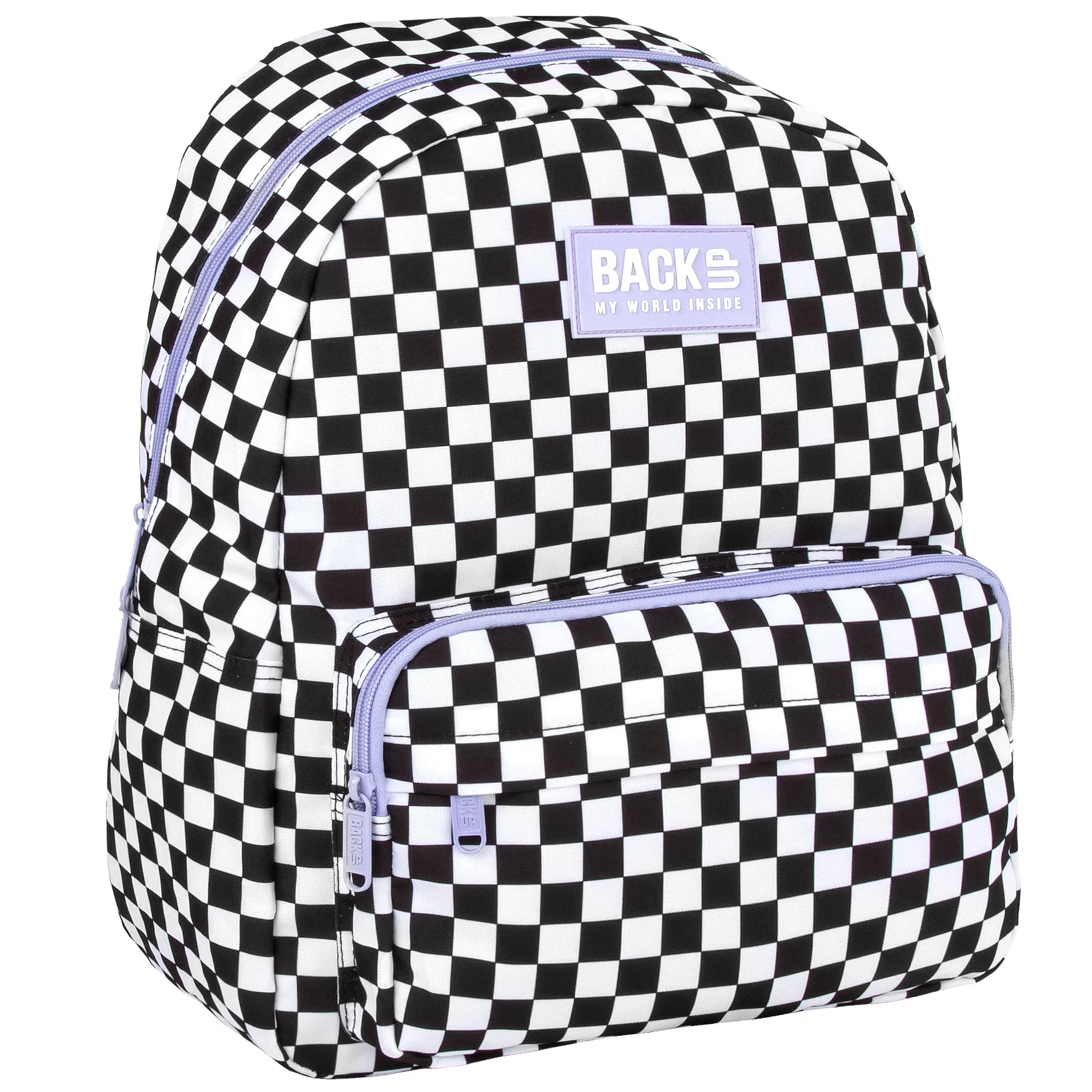DE RUCSAC SCOLAR BACKUP 1 COMPARTIMENT CHESSBOARD PLB7C94F [3]