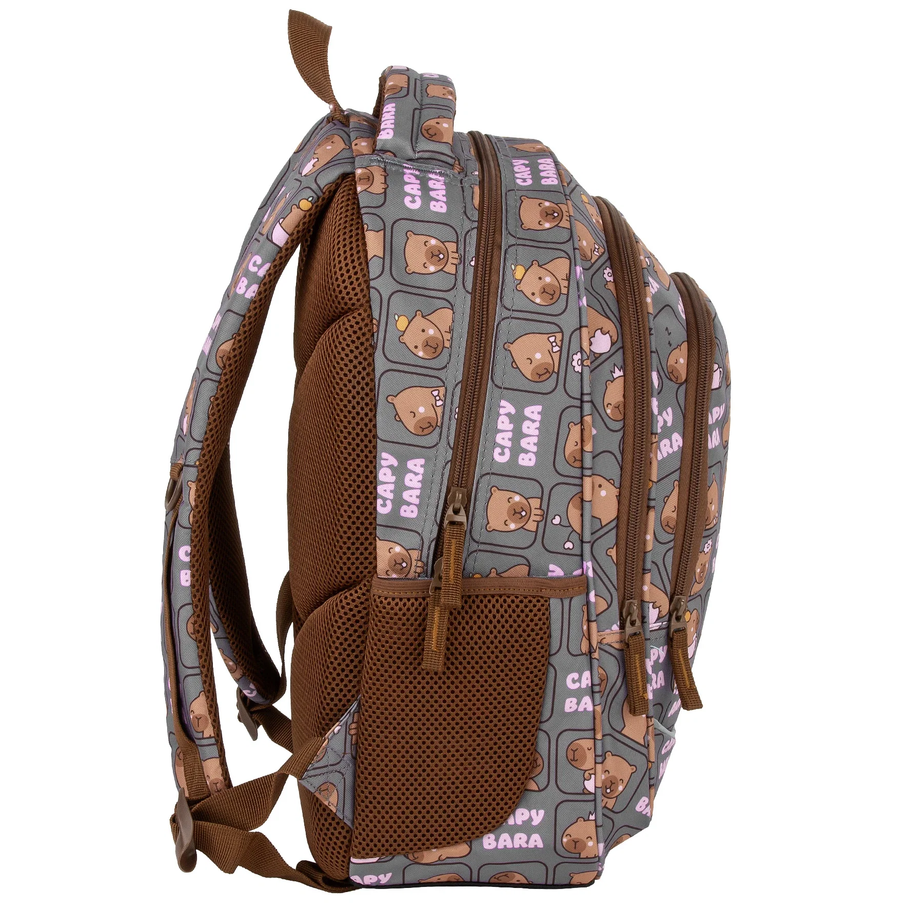 DE RUCSAC SCOLAR BACKUP 3 COMPARTIMENTE CAPYBARA PLB7X36 [3]