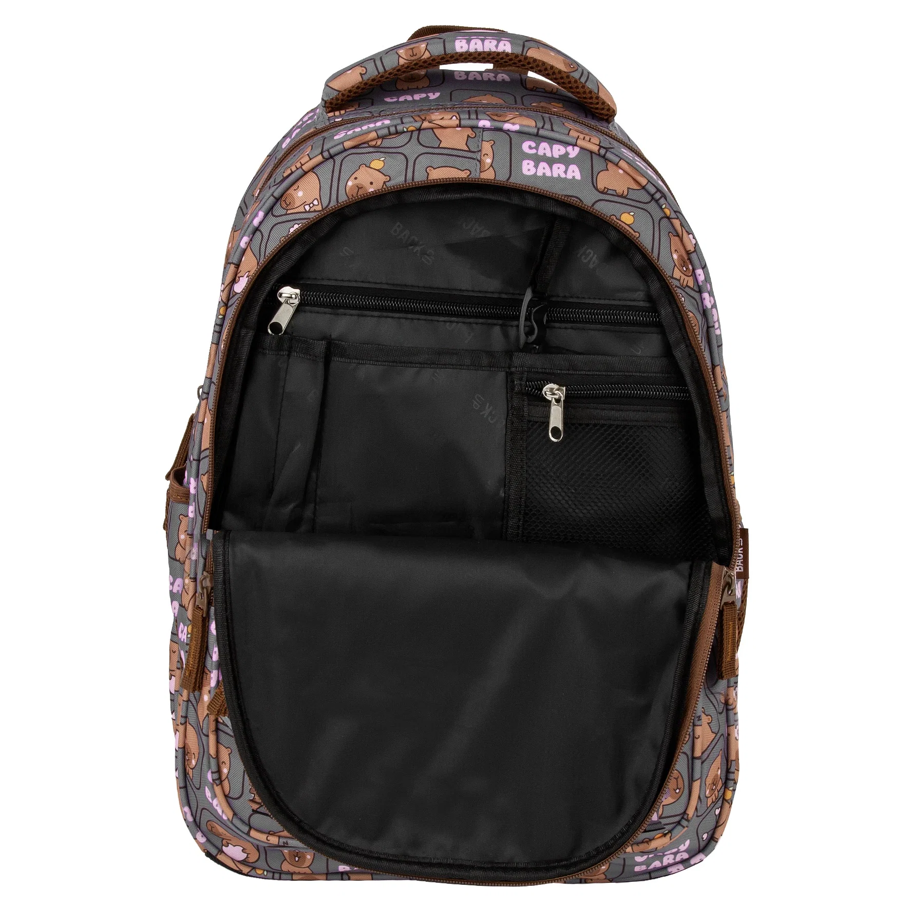 DE RUCSAC SCOLAR BACKUP 3 COMPARTIMENTE CAPYBARA PLB7X36 [5]