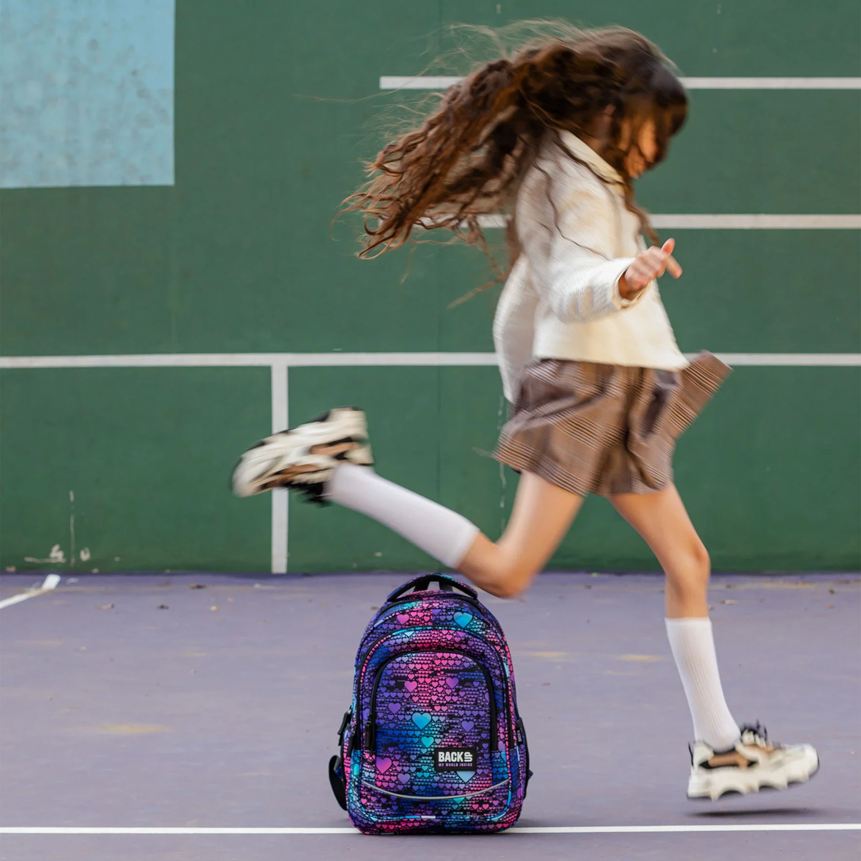DE RUCSAC SCOLAR BACKUP 3 COMPARTIMENTE DANCE HEARTS PLB7X18 [8]