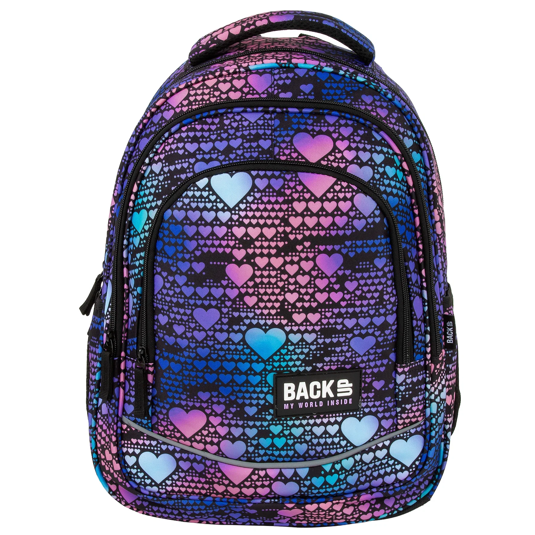 DE RUCSAC SCOLAR BACKUP 3 COMPARTIMENTE DANCE HEARTS PLB7X18 [2]