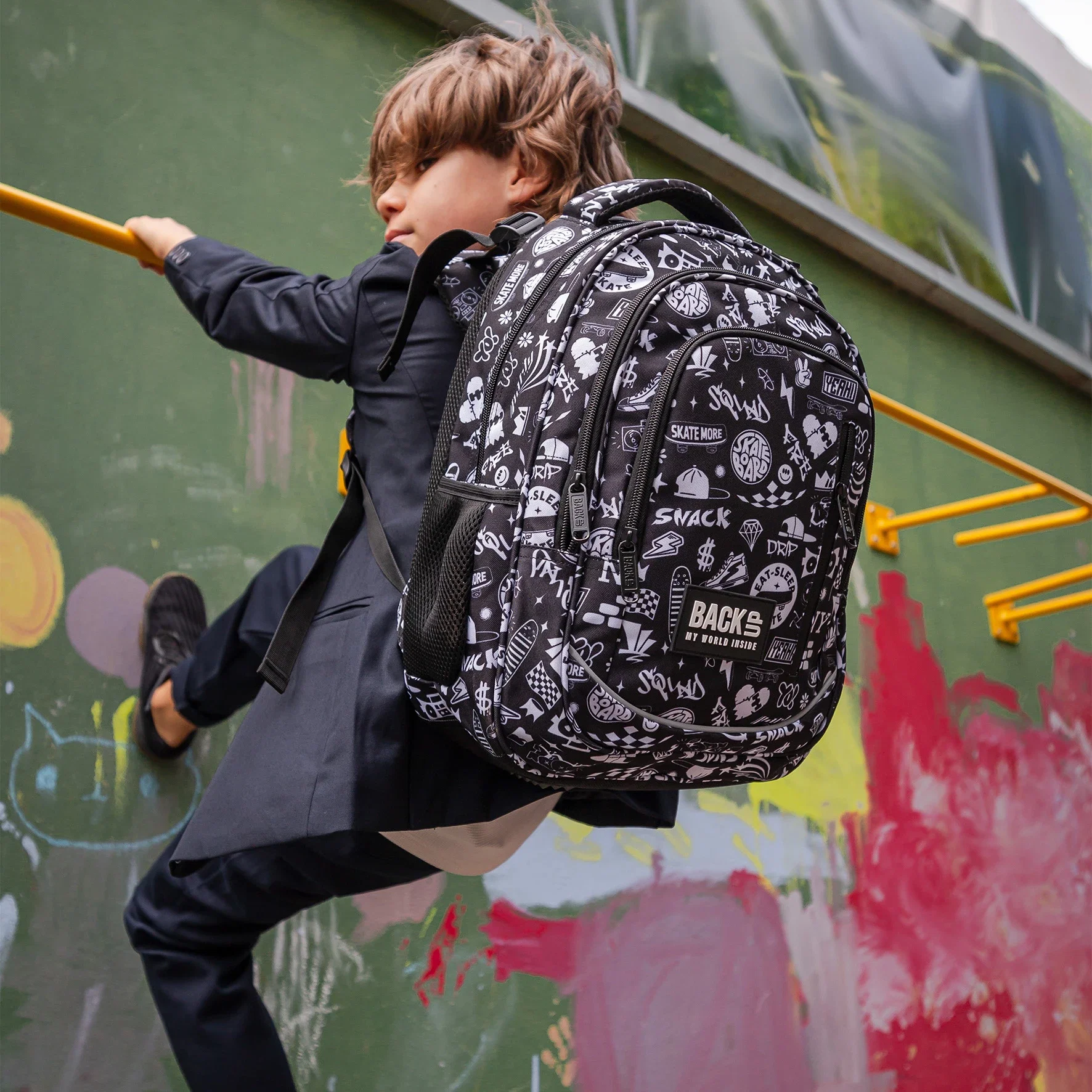 DE RUCSAC SCOLAR BACKUP 3 COMPARTIMENTE DRIFT PLB7R57 [14]
