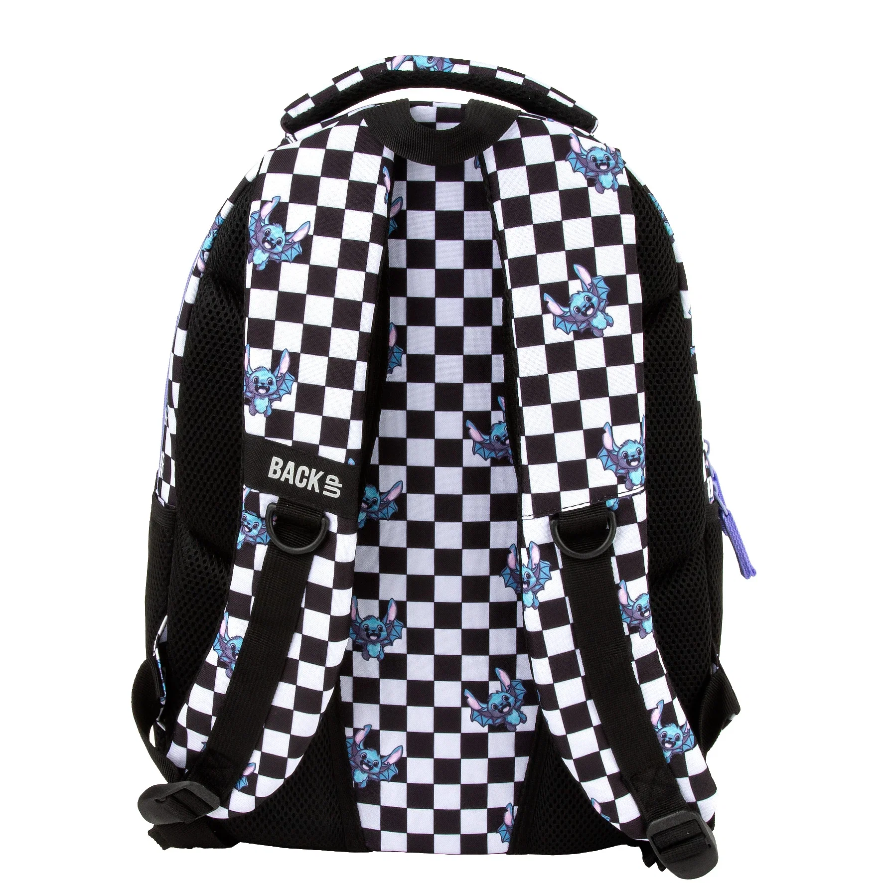 DE RUCSAC SCOLAR BACKUP 3 COMPARTIMENTE FUZZ CHECKERBOARD PLB7X39 [4]