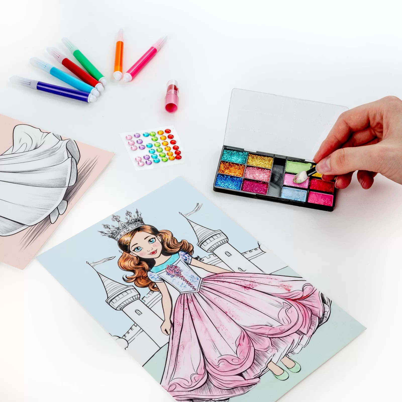 SET CREATIV MICUL ARTIST, PT COLORAT SI DECORAT, BEAUTY BOARDS, KIDEA KPLBKA [3]