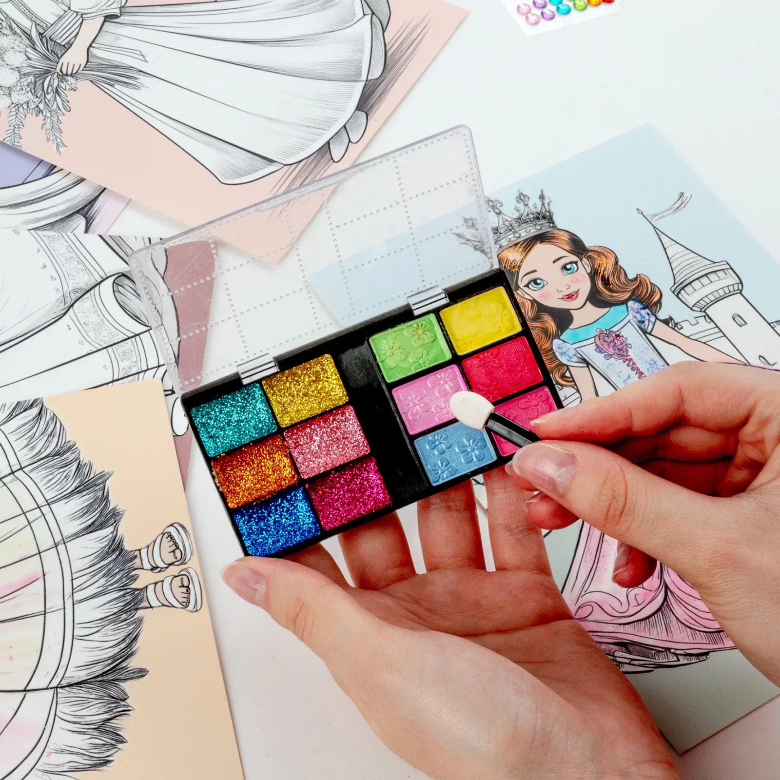 SET CREATIV MICUL ARTIST, PT COLORAT SI DECORAT, BEAUTY BOARDS, KIDEA KPLBKA [6]