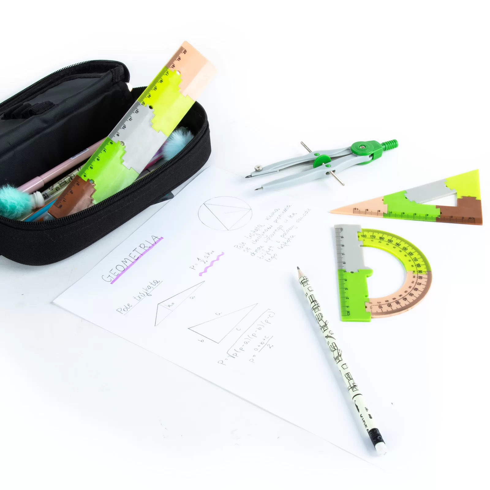 SET GEOMETRIE 4 PIESE PIXEL KIDEA ZGPA20CM4KA [3]