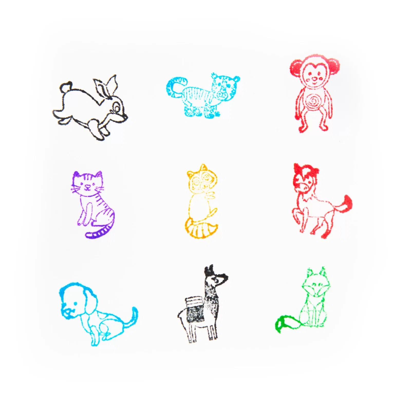 DE STAMPILE KIDEA 9/SET MIX ANIMALUTE SOC9KA [4]