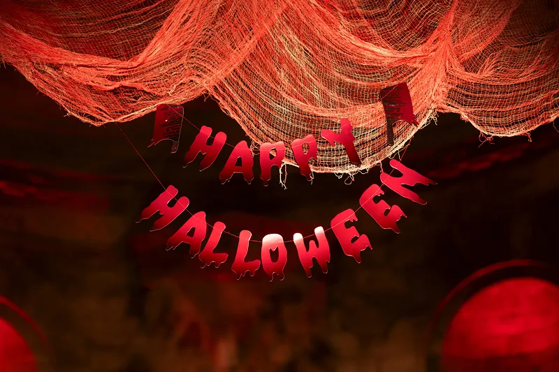 Decoratiune Halloween Panza Insangerata 0.72x9.8m Alba HDD4 [5]