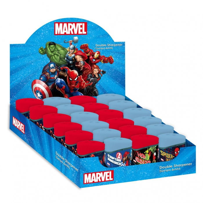DIA ASCUTITOARE DUBLA CU CONTAINER AVENGERS 506246 [2]