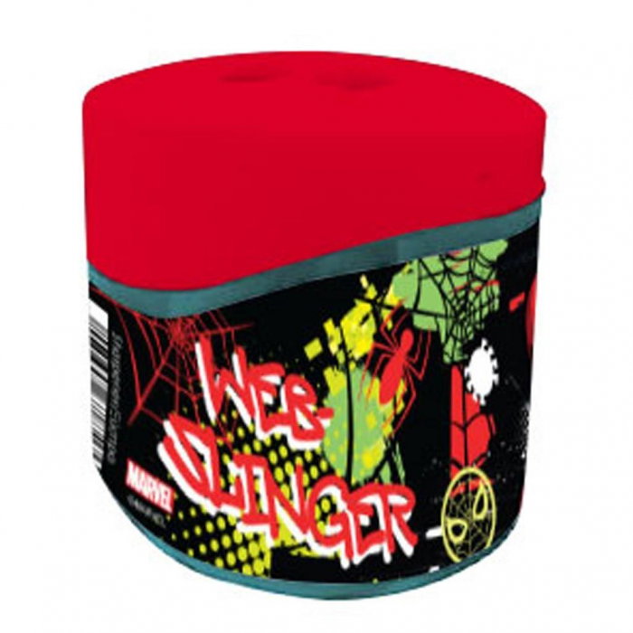 DIA ASCUTITOARE DUBLA CU CONTAINER SPIDERMAN 508410 [1]