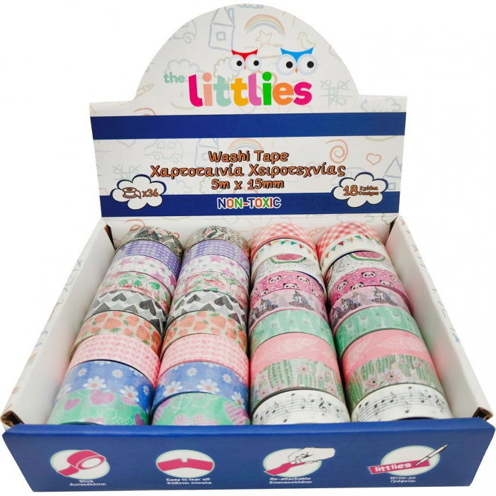 DIA BANDA WASHI THE LITTLIES 15MM*5M 646093 [2]