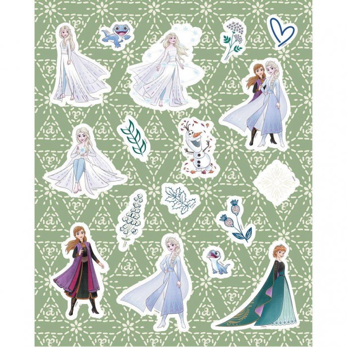 DIA CARTE COLORAT 24F CU STICKERE SI 6 MINI MARKERE FROZEN 564597 [2]