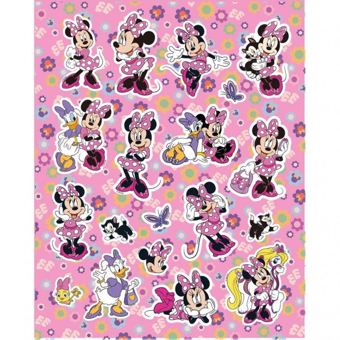DIA CARTE COLORAT 24F CU STICKERE SI 6 MINI MARKERE MINNIE 564598 [2]