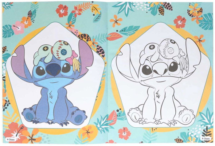 CARTE DE COLORAT THE LITTLIES A4 32 PAGINI LILO&STITCH 565313/400239 [3]
