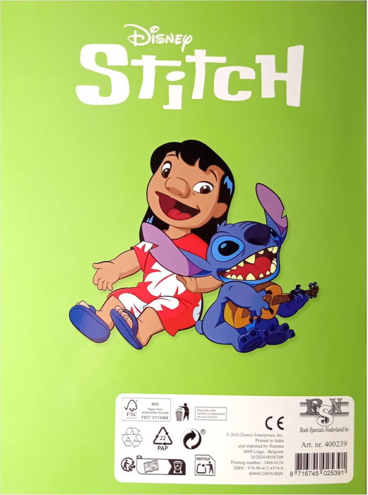 CARTE DE COLORAT THE LITTLIES A4 32 PAGINI LILO&STITCH 565313/400239 [2]
