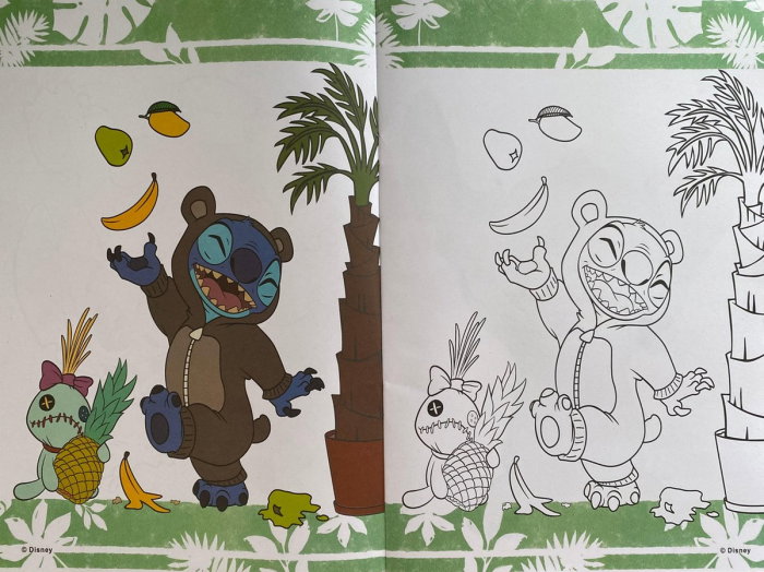 CARTE DE COLORAT THE LITTLIES A4 32 PAGINI LILO&STITCH 565313/400246 [7]