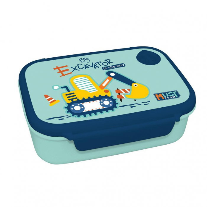 DIA CUTIE SANDWICH PP 800ML 18X13X6CM MUST TEAM 4 MODELE BAIETI 586472 [2]