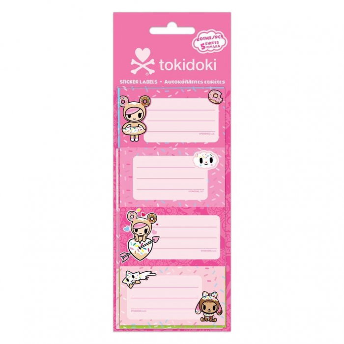 DIA ETICHETE SCOLARE AUTOADEZIVE 20/SET TOKIDOKI 470337 [1]