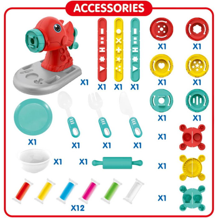 JOC CREATIV ROBOT BUCATARIE PENTRU ALUAT DIN PLASTILINA 623272 [3]