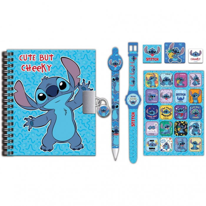 SET CADOU JURNAL, CEAS, PIX SI STICKERE LILO & STITCH 564011 [2]