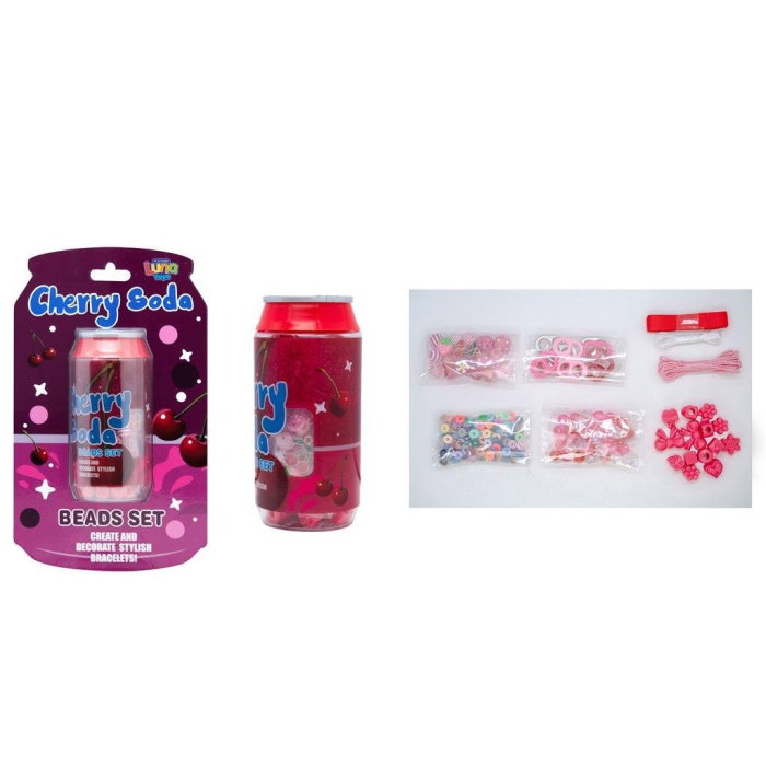 SET CREATIV BIJUTERII MARGELE 13*5.2*22CM IN DOZA CHERRY SODA LUNA 623232 [1]
