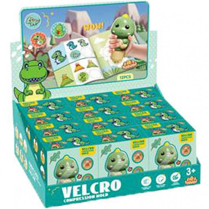 DIA STAMPILA CU STICKERE, CUTIE,100 BUC, 10x6x11.8CM DINO LUNA TOYS 623003 [1]
