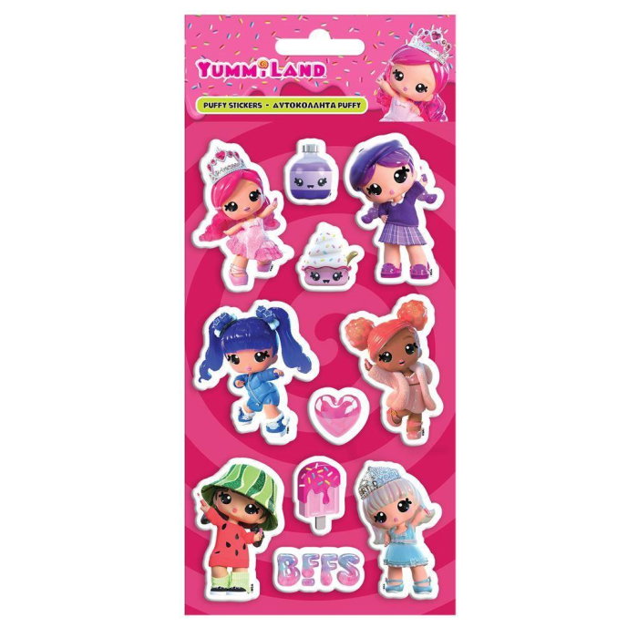 STICKER 10*22CM PUFFY YUMMILAND 390114 [1]