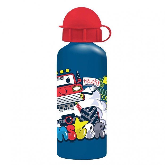 DIA STICLA ALUMINIU MUST TEAM 500ML 6.5*21CM BAIETI DIVERSE MODELE 586448 [1]