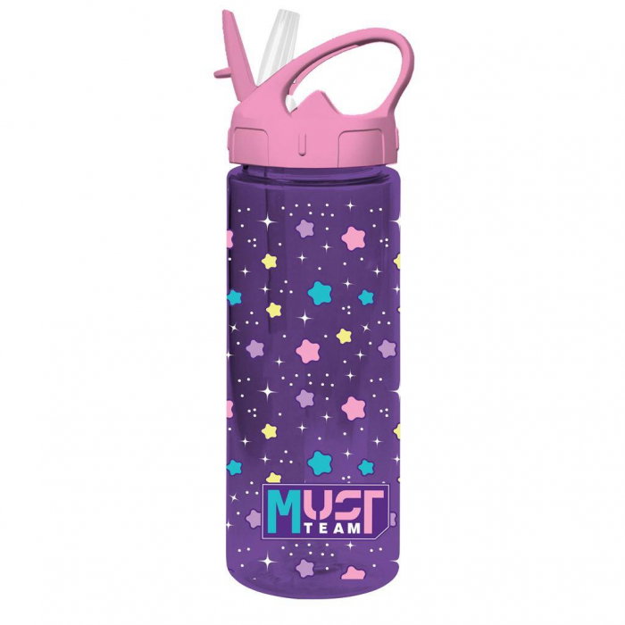 DIA STICLA APA PLASTIC MUST 500ML CU PAI 6.5X21.5CM 4 MODELE 586436 [1]