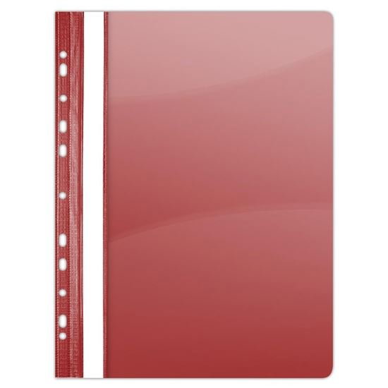 Dosar Șină Plastic Multiperforații Roșu BF-SH01-01 - ipb.ro [1]