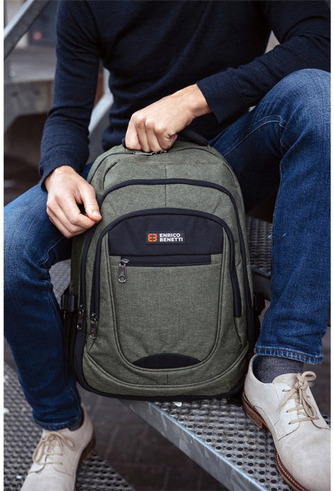 EB RUCSAC LAPTOP HAMBURG 17 inch OLIVE 62125029 [5]
