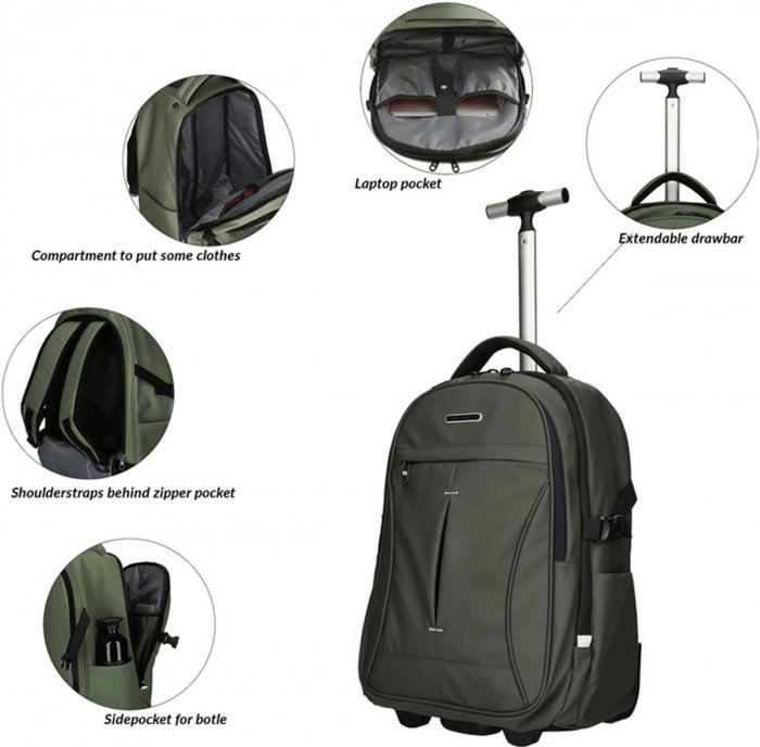 EB TROLLER LAPTOP NORTHERN 17 inch OLIVE 47250029 [9]