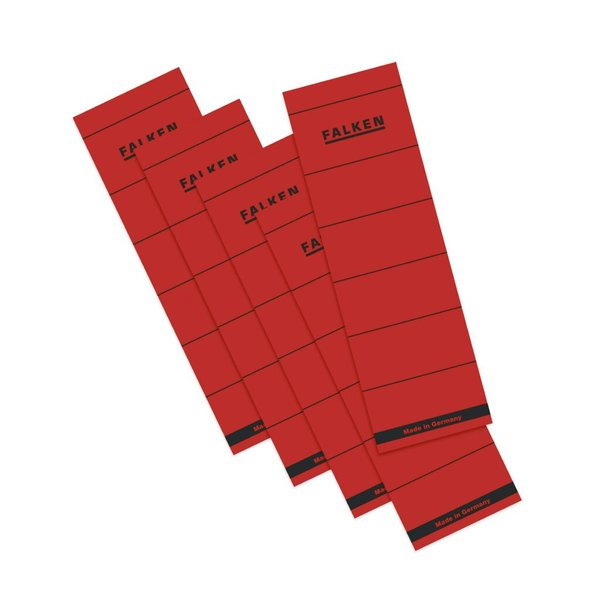 Etichete Autoadezive Biblioraft 60x190mm Roșu 10/Set FA0662 [2]
