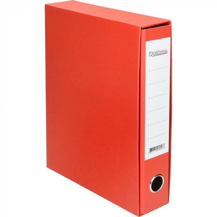 EU BIBLIORAFT 5CM + CUTIE A4 ROSU 24276 [1]