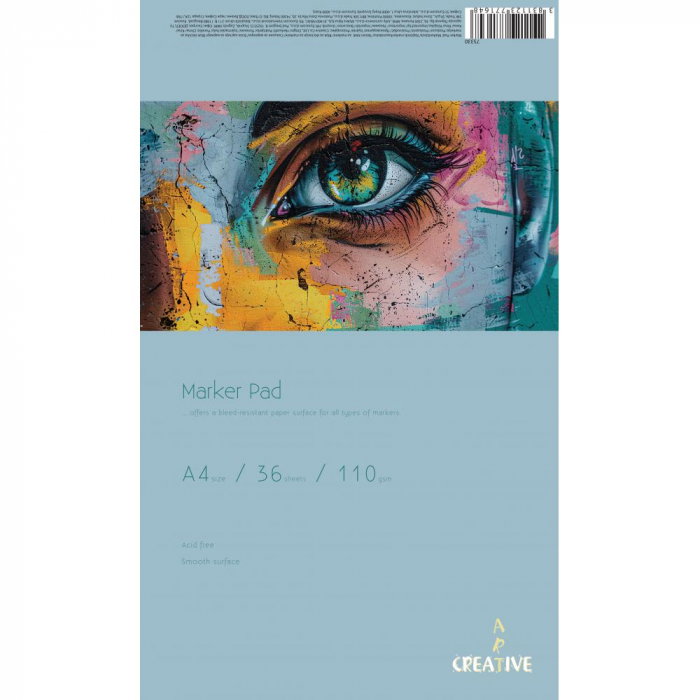 EU BLOC ART CREATIVE MARKERE ACRILICE A4 110G 36 FILE 75330 [1]