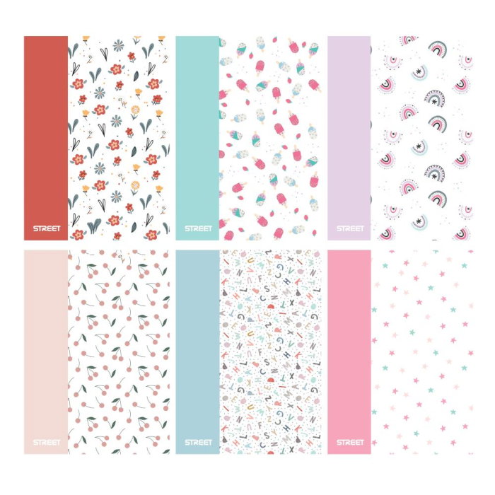 CAIET A4 PP 42 FILE, LINII, STREET BLOSSOM 67374 [7]