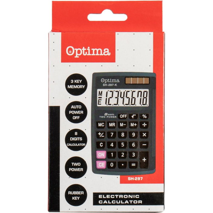 CALCULATOR DE BIROU 8 DIG SH-297 NEGRU 25253 [2]