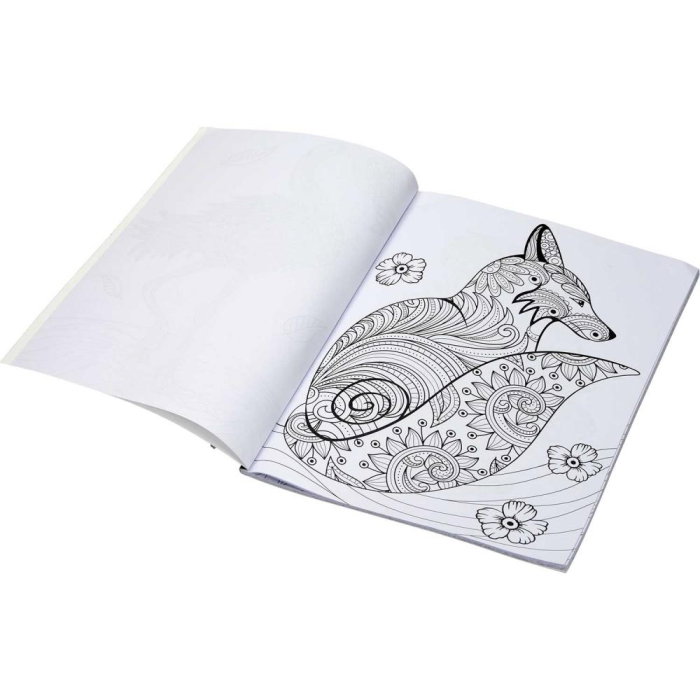 CARTE COLORAT A4 40F PENTRU ADULTI THE ANIMAL KINGDOM 75297 [4]