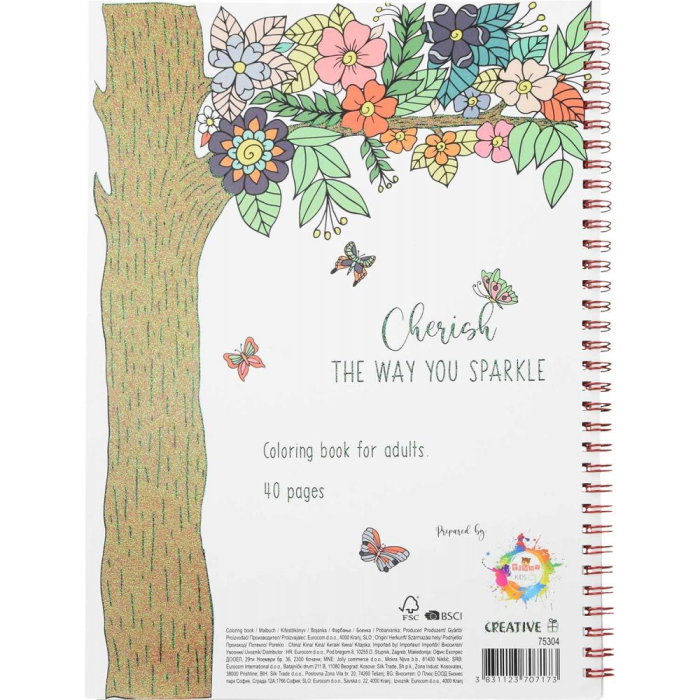 CARTE COLORAT ADULTI A4 40F CHERISH 75304 [2]