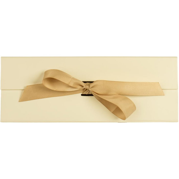 CUTIE CADOU CRACIUN 33*25*12.5CM BEJ CU FUNDA SI MAGNET 775185 [4]