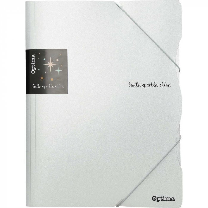 DOSAR PLIC A4 CU ELASTIC, PLASTIC, CULORI ASORTATE GLITTER 120374 [2]
